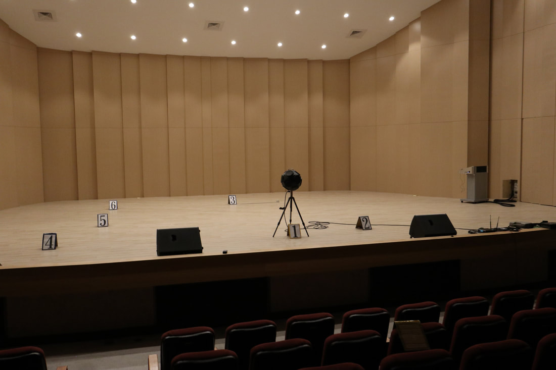 國立屏東大學表演廳聲學測量
