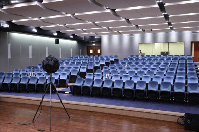演藝廳座位區測點