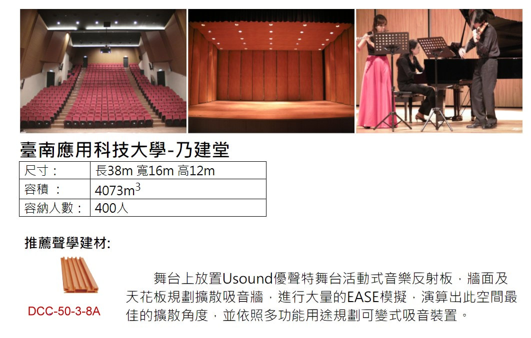 臺南應用科技大學乃建堂案例簡介